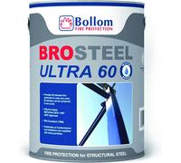 Bollom Brosteel Ultra 60 Intumescent Fire Metal Paint White