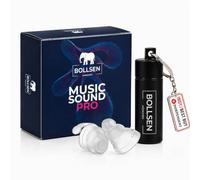 Bollsen MusicSoundPro Earplugs for Concerts, Festivals & Parties - 24 dB SNR Noise Reduce & Reusable Silicone Earplugs for Music Lovers, DJs & Musicians - Comfortable, Discreet (1)