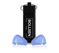 BOLLSEN Watersafe+ Swimming Ear Plugs for Adults - Reusable Silicone Earplugs for Shower, Bath, Swim & Water Sports - Water Blocking Ear Protection with 24 dB Noise Reduction (3)