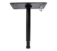 BOLLUMA 16cm Baby Pin Wall Mount Plate Wall Ceiling Mount Metal Bracket Boom Arm with 5/8" Stud Hanging Ring for Photography Flash Monolight Softbox Ring Light and other Lighting Equipment