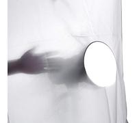 BOLLUMA 3x1.5m/10x5ft Photography Diffuser Fabric Nylon Silk White Seamless Modifier Cloth for Photo Studio Video Light Softbox, Light Tent, Reflect Flag Panel
