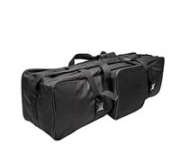 BOLLUMA 90x27x24cm Telescope Bag with Buckled Strap and Handle, Padded Tripod Carrying Bag Case with Pocket for Light Stand, Mount, Telescope Equipment, Tripod Compatible with Celestron Kenko ZWO