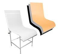 BOLLUMA Photography Shooting Table with 3 PVC Backdrops, 60x130cm / 24x51.2in Still Life Shooting Background Stand, Easy to Clean, Portable for E-Commerce Product Photo and Product Display