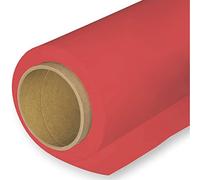 BOLLUMA Seamless Background Paper Backdrop 1.35x10m / 4.4x32.8ft, Cherry, 56, Photo Studio Backgrounds Paper Roll for Portrait, Product, Pet, Family Photography Shooting, Video Filming
