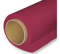 BOLLUMA Seamless Background Paper Backdrop 1.35x10m / 4.4x32.8ft, Crimson, 27, Photo Studio Paper Roll for Portrait, Product, Pet, Family Photography Shooting, Video Filming