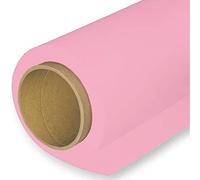 BOLLUMA Seamless Background Paper Backdrop 2.72x10m / 8.9x32.8ft, Baby Pink, 170, Photo Studio Paper Roll for Portrait, Product, Pet, Family Photography Shooting, Video Filming