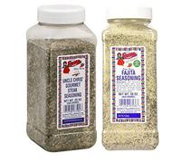 Bolner's Fiesta Uncle Chris Steak and Fajita Seasoning Bundle, 20-30 Oz. Ea.