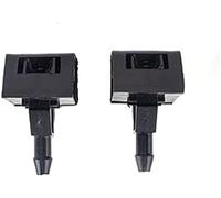 BOLNEY 2pcs Car Front Window Windscreen Wiper Washer Nozzles Jet wiper Nozzle,for Nissan For Qashqai J10 2013-2017 28932-JD000,Car Wiper Nozzles