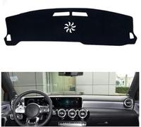 BOLNEY Anti-Slip Mat Dashboard Cover Pad Interior Mat for Benz W177 A160 A180 A200 A45 Black Dash Mat Dashboard Cover