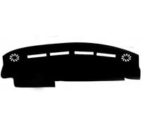 BOLNEY Anti-Slip Mat Dashboard Cover Pad Interior Mat for Golf Jetta Mk2 GTI Black Dash Mat Dashboard Cover