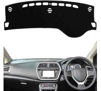 BOLNEY Anti-Slip Mat Dashboard Cover Pad Interior Mat for Suzuki SX4 S Cross 2014 2015 2016 2017 2018 2019 Black Dash Mat Dashboard Cover