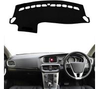 BOLNEY Anti-Slip Mat Dashboard Cover Pad Interior Mat for Volvo V40 2013-2020 Black Dash Mat Dashboard Cover