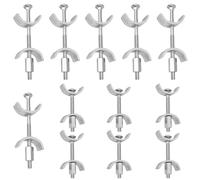 Boloest 12pcs Kitchen Countertop Connector Fasteners Furniture Connector Bolts Worktop Joint Connectors Accessories for Kitchen Worktops Bar Counters（65mm,100mm）