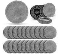 Boloest 20pcs Window Cleaner Cloth Weeper Vacuum Cleaner Parts Robot Vacuum Cleaner Wet Mop Compatible for Hobot 188/168/198/388