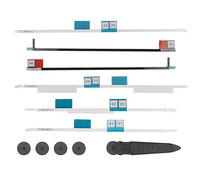 Boloest LCD Display Screen Adhesive Strips Sticker Replacement Tape Professional Repair Kit Compatible with Apple iMac 21.5" A1418 Retiona 2012-2015(with Opening Tool)