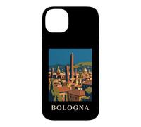 Bologna Italy Historic Towers Cityscape Travel Design Case for iPhone 14 Plus