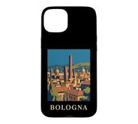Bologna Italy Historic Towers Cityscape Travel Design Case for iPhone 15 Plus