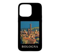Bologna Italy Historic Towers Cityscape Travel Design Case for iPhone 15 Pro Max