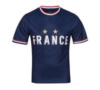 Bolognifi Men's Football Jersey Europe/America Cup Soccer T-shirt Sweatshirt Fans Footy Half Sleeves(France,M)