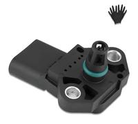 BOLOJAU 0281002399 Intake Manifold Pressure MAP Sensor for Beetle TDI GL | for Beetle GL, GLS and TDI 2003-2006 suction pipe pressure sensor