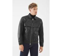 Bolongaro Trevor Men's Real Leather Belgravia Worker Jacket in Black | Size: Large Bolongaro Trevor Black L