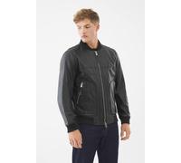 Bolongaro Trevor Men's Real Leather Hackney Bomber Jacket in Black | Size: Medium Bolongaro Trevor Black M
