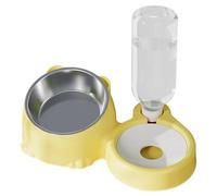 Bols Pour Chaton Pour Nourriture Et Eau, Ensemble De Bols De Nourriture Et D'eau Pour Chat, Bowl De Nourriture D'eau Amovable Pour Chats, Bowl Of Nourriture En Acier Inoxydable Pour Chat Et