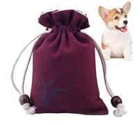 Bolsa pequaña Para Cenizas Para Mascotas - Bolsa De Cremación Para Perros, Saco Conmemorativo Liviano, Portador De Recuerdos suavea | Diseño Compacto Con Cordón Con Cierre Seguro, Almacenamiento De Ce
