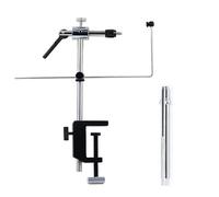 Bolsek Fly Tying Vise 360° Rotary Adjustable Fly Fishing Vise Practical Fly Tying Tool with Steel Reinforced Hook Jaw Durable Handy Fly Fishing Tackle
