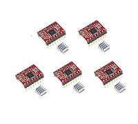 Bolsen A4988 5pcs Stepper Motor Driver Module with Heat Sink for Ramps 1.4 3D Printer