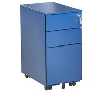 Beliani Storage Unit BOLSENA Metal Blue, Blue