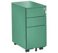 Beliani Storage Unit Bolsena Metal Green