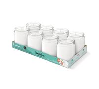 Bolsius Starlight Jar Candles Clear Pack of 8