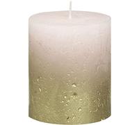 BOLSIUS 103668636704 Rustiko Pillar Fading Gold/Pink (Pack of 1)