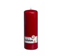 Bolsius 200 x 70mm, Wine Red Pillar Candles
