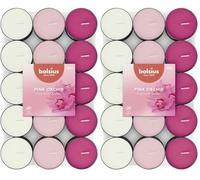 Bolsius - 30 Scented tealights - Pink Orchid - Burning time of 3.5 Hours - Diameter 38 mm - Natural extracts - Contains Vegan Wax - No Palm Oil (Pack of 2)