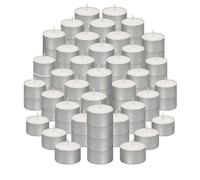 BOLSIUS 8 HOUR TEA LIGHTS [1 BAG OF 50 (50)] x 2