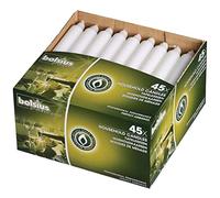 Bolsius Candles & Nightlights P963 Bistro Candle, 8", White