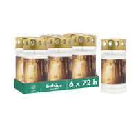 Bolsius Grave Light - with Motif - Stroll - Set of 6 -