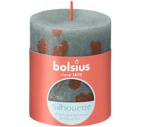 BOLSIUS Green Eucalyptus Rustic Silhouette Candle 8cm x 7cm