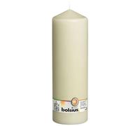 Bolsius Ivory Pillar Candles 300x98mm 150 Hours burn time (Box of 4)
