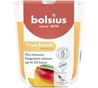 Bolsius - Mango - Orange - Set of 6 Scented Candles - 8 x 7 cm - Burn time: 25 Hours - with Natural extracts - Natural Vegetable Wax - Palm Oil Free