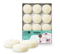 Bolsius Maxi Floating Candles Ivory (77/29) Pack of 12