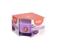 Bolsius Medium Glass Scented Candle Lavender, Wax, Purple,101926170477