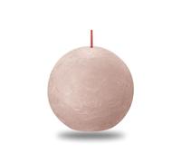 BOLSIUS Misty Pink Rustic Ball Candle 8cm