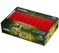 Bolsius 10 inch Tapered Candles Red Pack of 100
