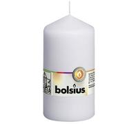 Bolsius Pillar Candle 130mm X 68 mm 2 Pack - White