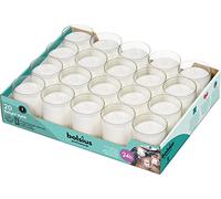 Bolsius container with basic wax, h 3.5 cm Ø4.5cm, 20 Units