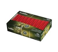 Bolsius 10 inch Tapered Candles Red Pack of 100