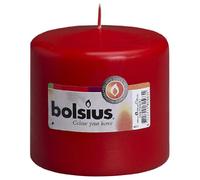 Bolsius Red Pillar Candle 10cm x 10cm